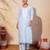 Women's Gorgeous Thread Work Pure Cotton Fabric Straight Kurta Pant and Dupatta Set
