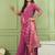 Women's Gorgeous Embroidery Work Sik Fabric Straight Kurta Palazzo and Dupatta Set
