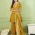 Women's Gorgeous Embroidery Work Sik Fabric Straight Kurta Palazzo and Dupatta Set