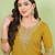 Women's Gorgeous Embroidery Work Sik Fabric Straight Kurta Palazzo and Dupatta Set