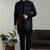 Men's stylish indo-western rayon coat kurta set