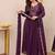 Women's Gorgeous Embroidery Work Chanderi Sik Fabric Flared Anarkali Pant and Dupatta Set