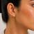 Gold plated mini stud earrings