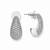 Silver plated stud earrings