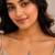 Gold chaand oval shell pendant necklace