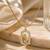Gold plated snake chain pendant necklace