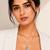 Gold plated mirror dome pendant necklace