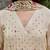 Women's Gorgeous Thread Work Chanderi Sik Fabric Flared Anarkali Pant and Dupatta Set