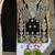 Elegant black georgette embroidered work girls' salwar suit set