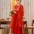 Women's Gorgeous Embroidery Work Chanderi Sik Fabric Flared Kurta Pant and Dupatta Set