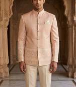 Pitch daman weaving jodhpuri for men | premium designer bandhgala ethnic wear