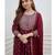 Cotton Anarkali Kurta Set with Pant & Dupatta