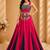 RANI PINK COLOUR Rayon Cotton Navratri Lehenga Choli