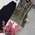 Black colour georgette embroidered kurti palazzo set