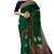 Emerald green zari woven designer saree