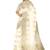 Cream oof white zari woven designer saree