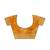 Mustard yellow zari woven designer saree