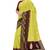 Lime yellow zari woven designer saree