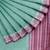 Mint green & maroon contrast border saree