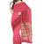 Pink floral zari woven saree