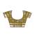 Olive green zari weave saree