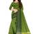 Leaf green traditional saree