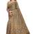 Light olive ajrakh inspired printed saree