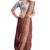 Maroon kalamkari printed saree