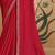 Red georgette embroidered wedding-saree