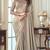 Silversilk embroidered silk-saree