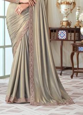 Silversilk embroidered silk-saree 4