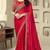 Redsilk embroidered silk-saree