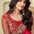 Redsilk embroidered silk-saree