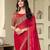 Redsilk embroidered silk-saree
