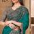 Tealsilk embroidered silk-saree