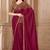 Maroonsilk embroidered silk-saree
