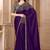 Purplesilk embroidered silk-saree