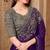 Purplesilk embroidered silk-saree
