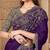 Purplesilk embroidered silk-saree