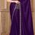 Purplesilk embroidered silk-saree
