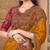 Mustardsilk embroidered silk-saree