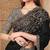 Blacksilk embroidered silk-saree