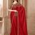 Redsilk embroidered silk-saree