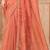 Orangesilk embroidered silk-saree