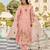 Women's Gorgeous Embroidery Work Chanderi Silk Fabric Straight Kurta Pant and Dupatta Set