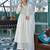 Women's Gorgeous Embroidery Work Flex Cotton Fabric Flared Anarkali Pant and Dupatta Set