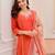 Women's Gorgeous Embroidery Work Rayon Slub Fabric Straight Kurta Pant and Dupatta Set