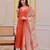 Women's Gorgeous Embroidery Work Rayon Slub Fabric Straight Kurta Pant and Dupatta Set