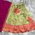Pista Green Jacquard Silk Traditional Lehenga Choli with Deep Magenta Dupatta