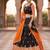 Elegant Black Border Work Festive Chaniya Choli Set for Women